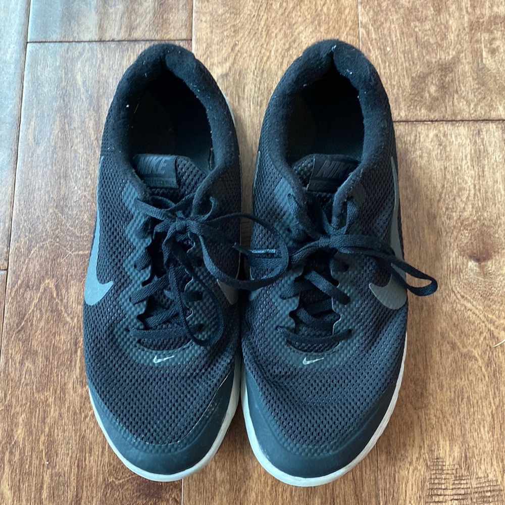 Black Nike sneakers